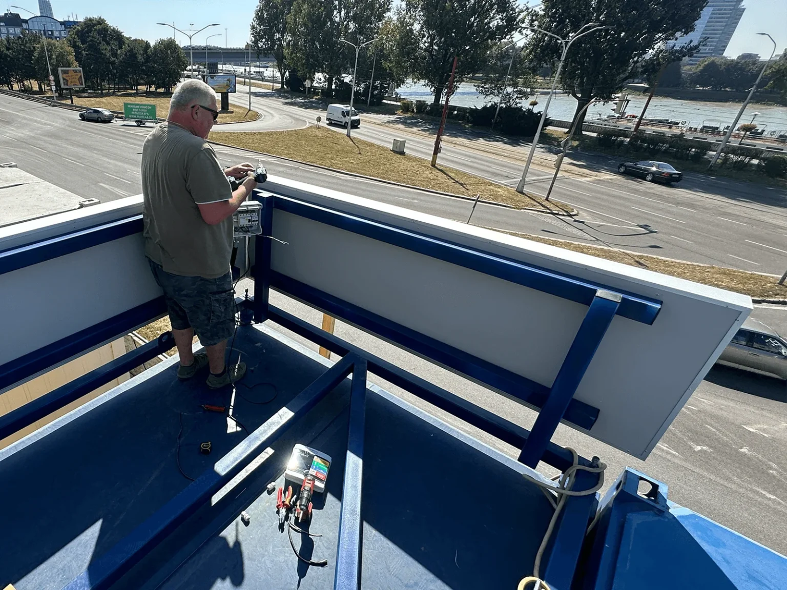 Svetelný box realizácia